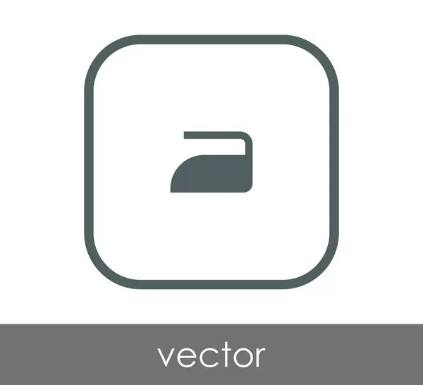 Design de ícone de ferro — Vetor de Stock
