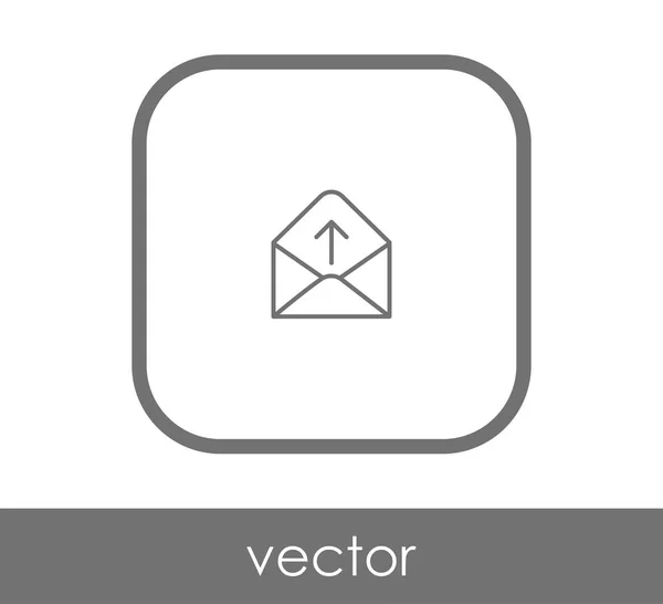 Envelope Icon Web Design Applications — Stock Vector