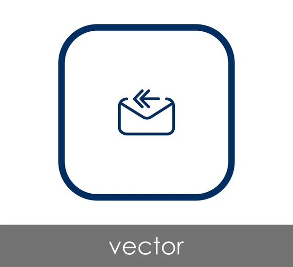 E-Mail-Antwort-Symbol — Stockvektor
