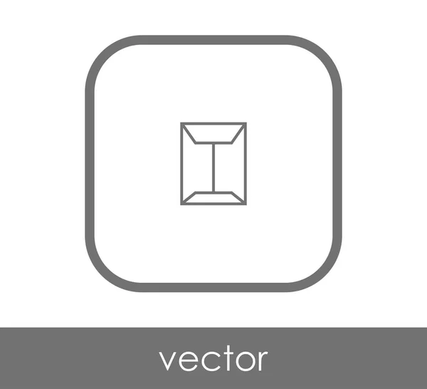 Ícone Envelope Para Web Design Aplicações —  Vetores de Stock