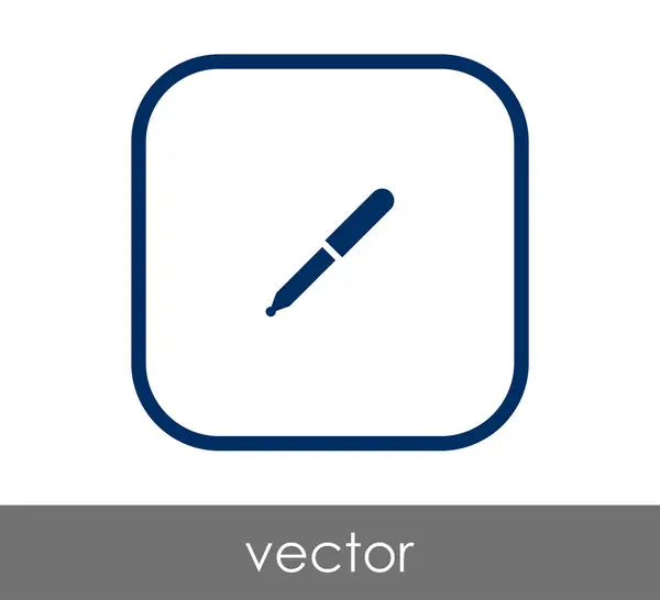 Dropper Icon Vector Illustration — Stock Vector