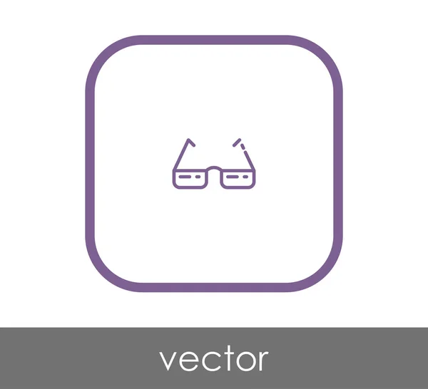 Окуляри Значок Векторні Ілюстрації — стоковий вектор