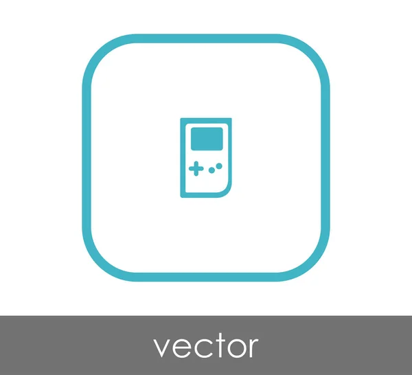 Juego joystick icono — Vector de stock