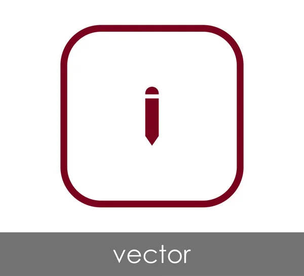Vektorové Ilustrace Design Upravit Koncept Ikonu — Stockový vektor