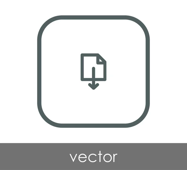 Pijl pictogram teken — Stockvector