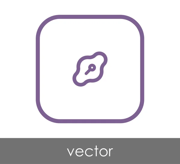 Ontwerp van sleutelgat pictogram — Stockvector