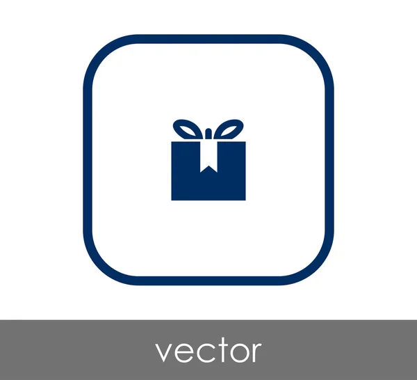 Vector ilustración diseño de icono de regalo — Vector de stock