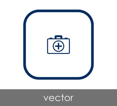 İlk yardım çantası simgesi