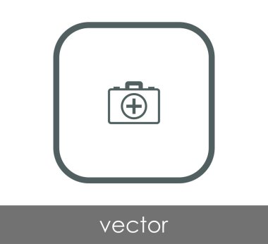 İlk yardım çantası simgesi