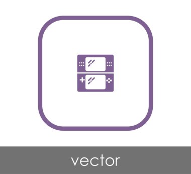  oyun çubuğu simgesini illüstrasyon tasarımı