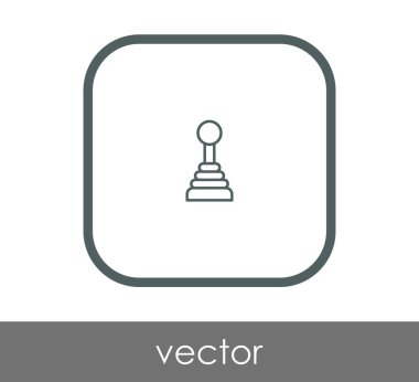 vektör çizim tasarım vites kutusu simgesi