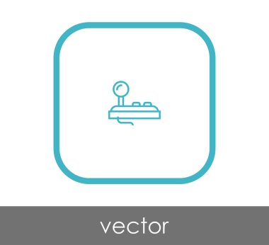  oyun çubuğu simgesini illüstrasyon tasarımı