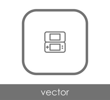  oyun çubuğu simgesini illüstrasyon tasarımı