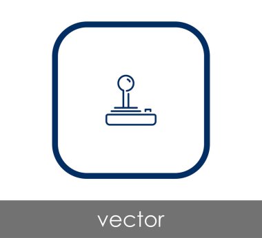  oyun çubuğu simgesini illüstrasyon tasarımı