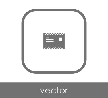 web tasarım ve uygulamalar için zarf simgesi