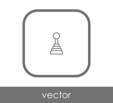 vektör çizim tasarım vites kutusu simgesi