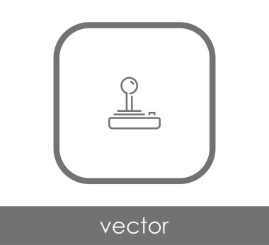  oyun çubuğu simgesini illüstrasyon tasarımı