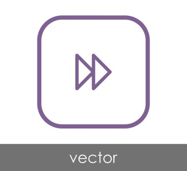 Hızlı ileri simgesi