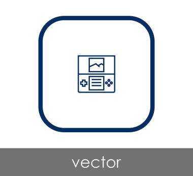  oyun çubuğu simgesini illüstrasyon tasarımı