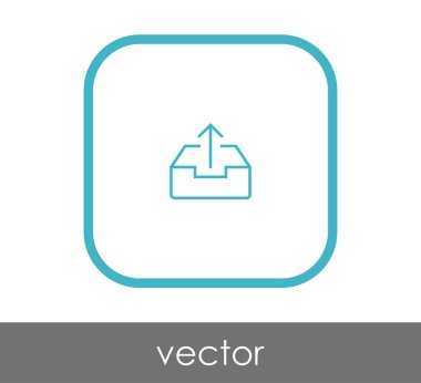 vektör çizim tasarım Arşiv simgesinin