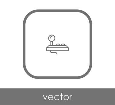  oyun çubuğu simgesini illüstrasyon tasarımı