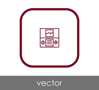  oyun çubuğu simgesini illüstrasyon tasarımı