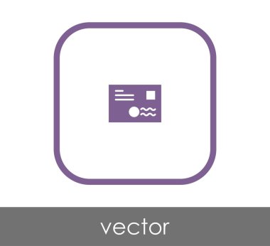 web tasarım ve uygulamalar için zarf simgesi