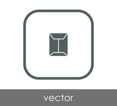 web tasarım ve uygulamalar için zarf simgesi