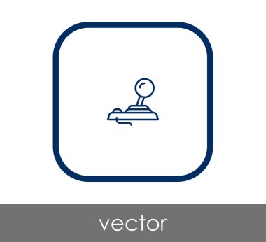  oyun çubuğu simgesini illüstrasyon tasarımı