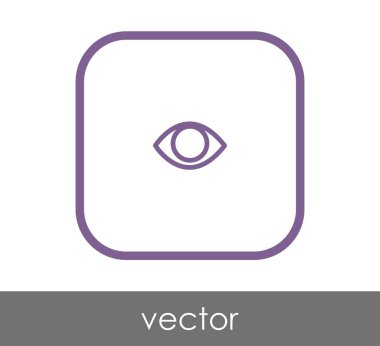 göz simgesini, sembol, vektör çizim