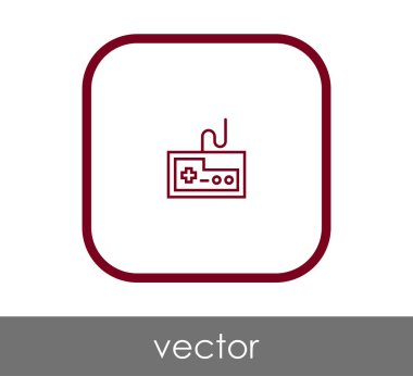  oyun çubuğu simgesini illüstrasyon tasarımı
