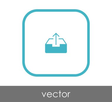 vektör çizim tasarım Arşiv simgesinin