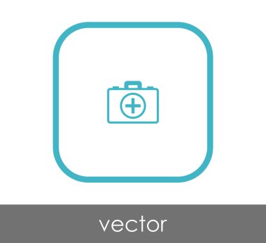 İlk yardım çantası simgesi