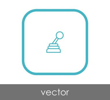 vektör çizim tasarım vites kutusu simgesi