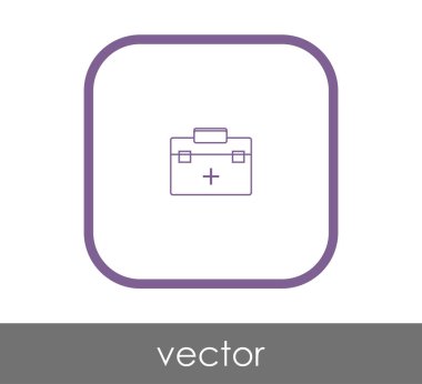 İlk yardım çantası simgesi