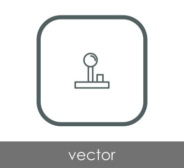  oyun çubuğu simgesini illüstrasyon tasarımı