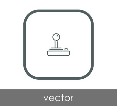  oyun çubuğu simgesini illüstrasyon tasarımı