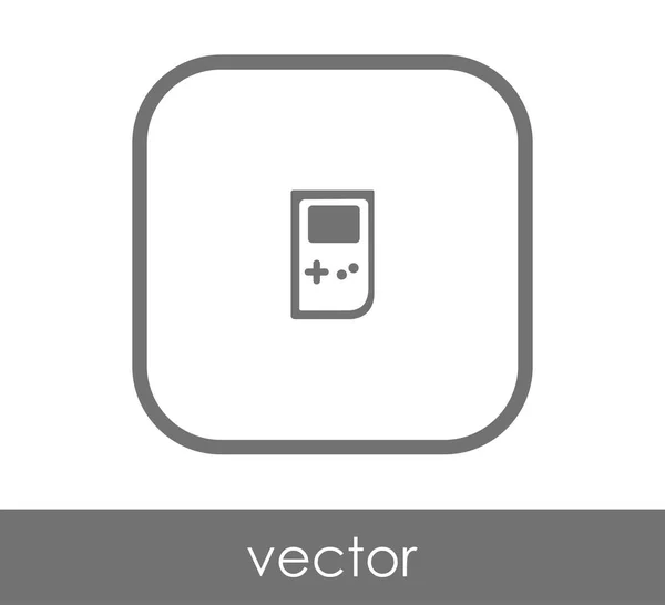 Gaming joystick icon — Stock Vector