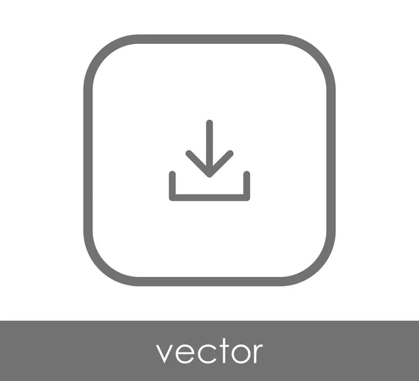 Symbol šipky ikona — Stockový vektor