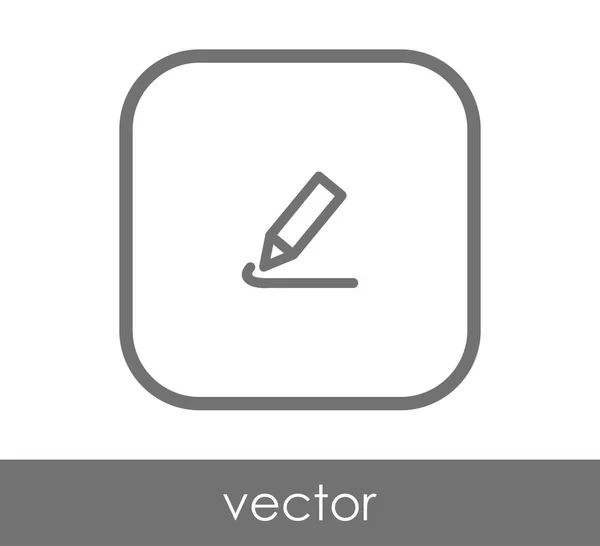 Vector Illustratie Ontwerp Van Concept Pictogram Bewerken — Stockvector