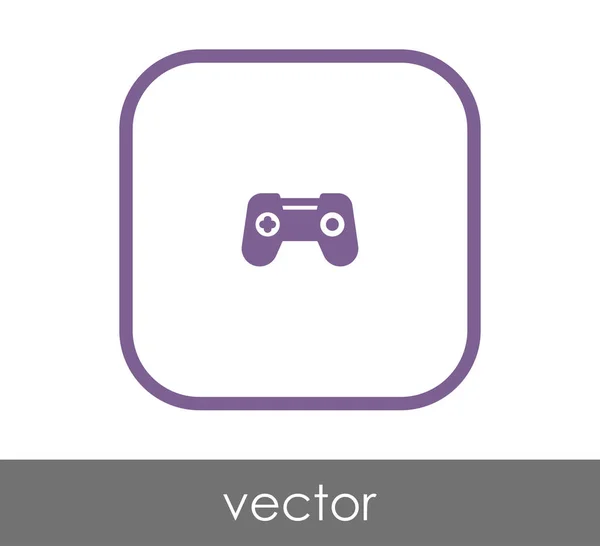 Juego joystick icono — Archivo Imágenes Vectoriales