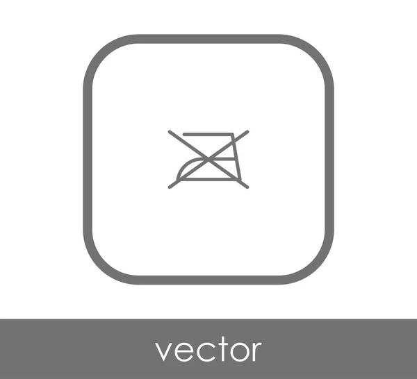 Diseño de icono de hierro — Vector de stock