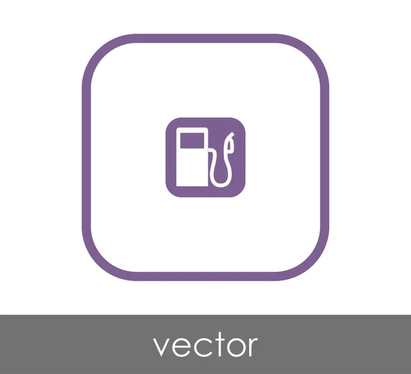 Gas pump icon — Stock Vector