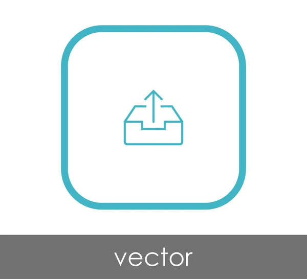 Vektor Illustration Design des Archivsymbols — Stockvektor