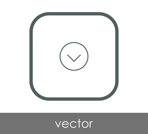 Signo de icono de flecha — Vector de stock