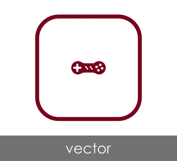 Joystick icona piatta — Vettoriale Stock
