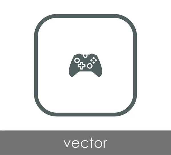 Joystick ícone de jogos — Vetor de Stock