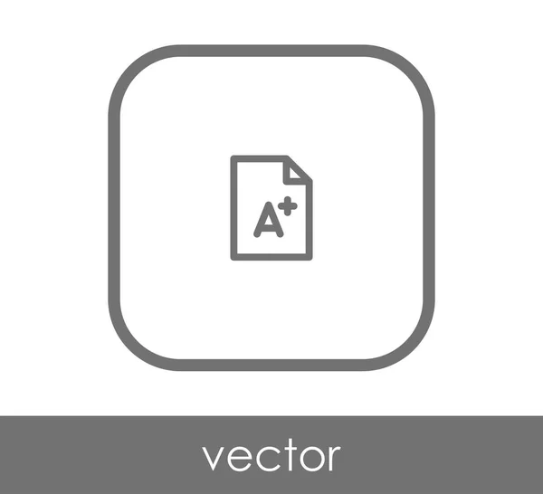 Un icono de más grado — Vector de stock