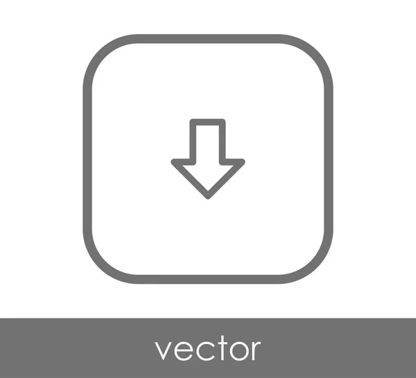 Signo de icono de flecha — Archivo Imágenes Vectoriales