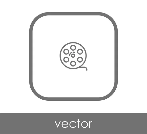 Film-web ikon — Stock Vector